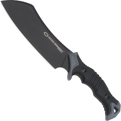 WithArmour Ripper Knife Black with Blade made of Stainless Steel in Sheath