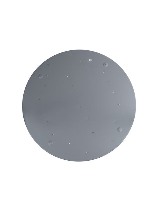GloboStar Narnia Ceiling Mount Light 60cm Gray with Integrated LED and Remote Control