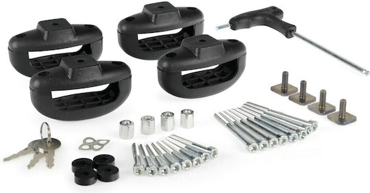 Nordrive Nordic King Evo Car Ski Mounts 58εκ. Suitable for 4 Ski Pairs or 2 Snowboards