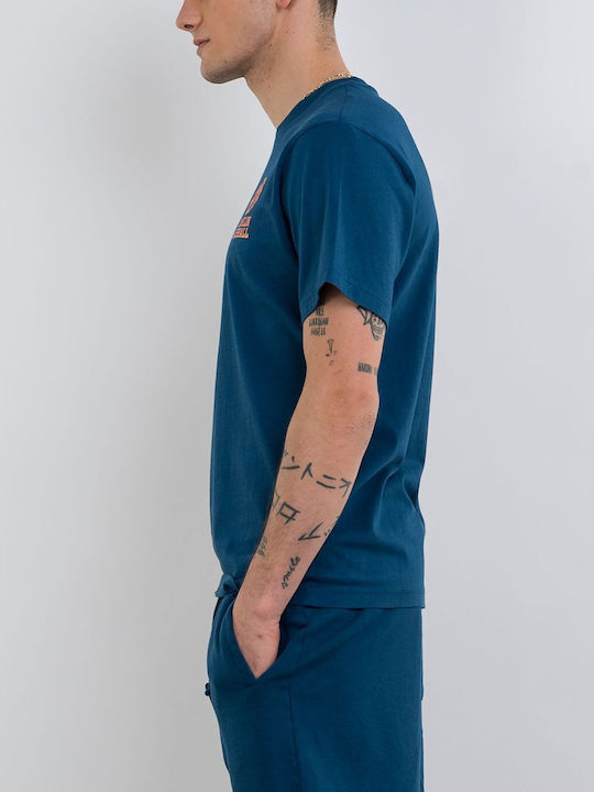 T-shirt Navy Μπλε
