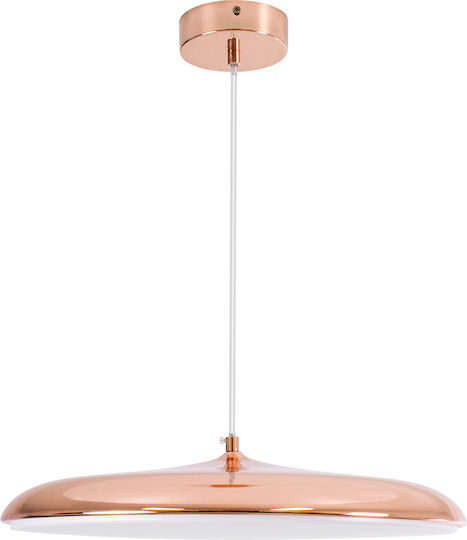 GloboStar Baron Ceiling Light Copper LED with Adjustable Warm to Cool White Light Bell 40x40cm