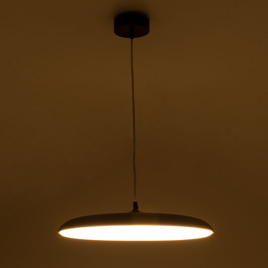 GloboStar Baron Ceiling Light Copper LED with Adjustable Warm to Cool White Light Bell 40x40cm