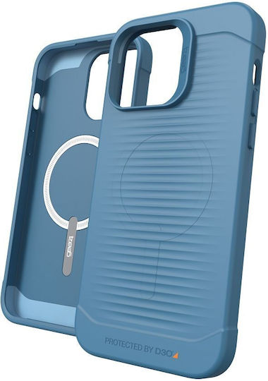 Gear4 Gear4 Havana Snap Back Cover Silicone Blue (iPhone 14 Pro Max)