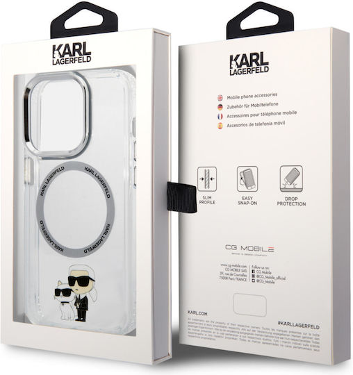 Karl Lagerfeld IML NFT Karl&Choupette Back Cover Σιλικόνης Διάφανο (iPhone 14 Pro Max)