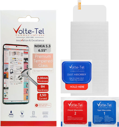 Volte-Tel Tempered Glass 0.30mm (Nokia 5.3)