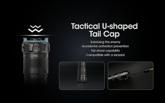 NiteCore LED IP68 с Максимална Яркост 2100лм SRT6i Черен