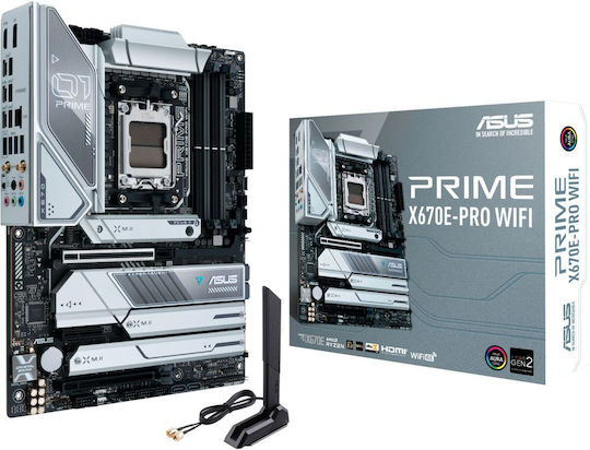 Asus Prime X670E-PRO WIFI Motherboard ATX με AMD AM5 Socket 90MB1BL0-M0EAY0