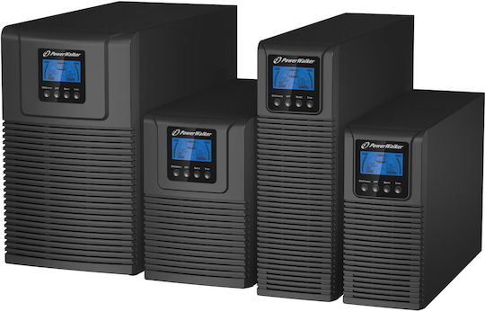 Powerwalker VFI 1000 TGS UPS On-Line 1000VA 900W με 3 IEC Πρίζες