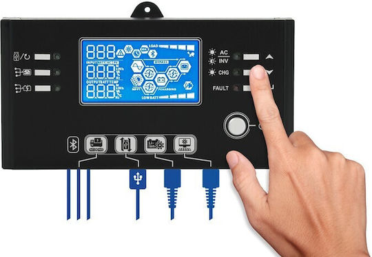 AZO Digital ESB 3KW-24 Pure Sine Wave Inverter Power 3000W with Nominal Input Voltage 230V AZO00D1196
