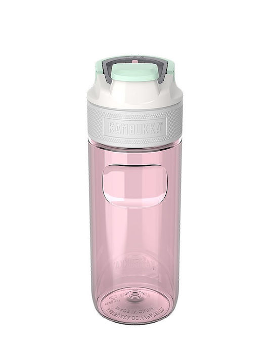 Kambukka Elton Πλαστικό Παγούρι 500ml Ροζ
