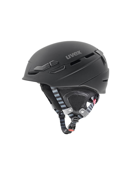 Uvex P.8000 Κράνος για Σκι & Snowboard Black Matt