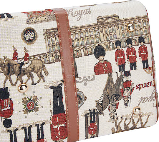 Signare London Royal Guard Sack Voyage Black Fabric L57xW29xH30cm