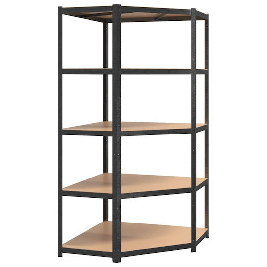 vidaXL Corner Shelves Dexion 90x45x180cm 5pcs 3154207