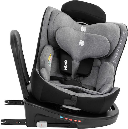 Kikka Boo I-Safe Καθισματάκι Αυτοκινήτου i-Size με Isofix Black