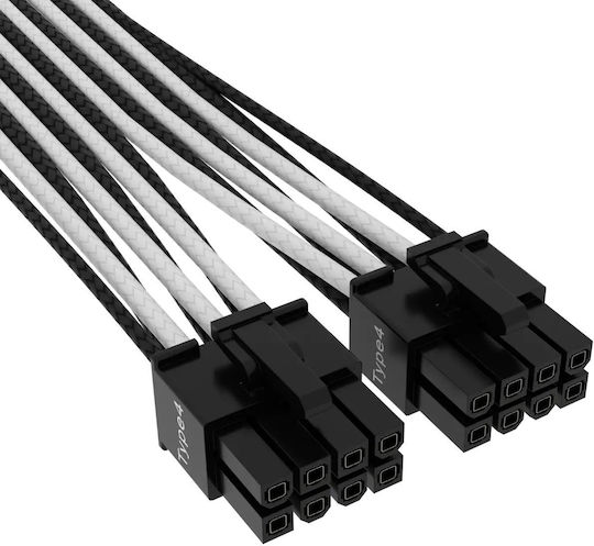 Corsair Premium Individually Sleeved 8-pin PCIe - 12+4pin 12VHPWR Кабел Черен (CP-8920333)