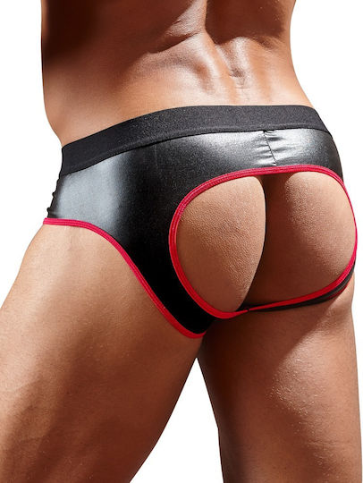 Svenjoyment Underwear Men's Jock Black / Red