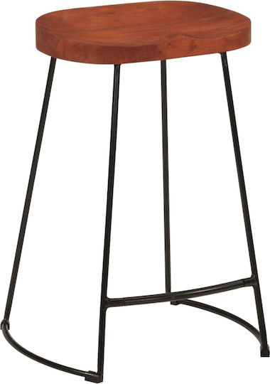 Hocker Bar Hölzernes Gavin Coffee 2Stück 45x40x63cm