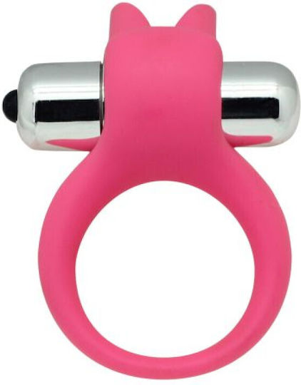 Toyz4lovers Timeless Stretchy Ring Vibrating Ring Cock Pink