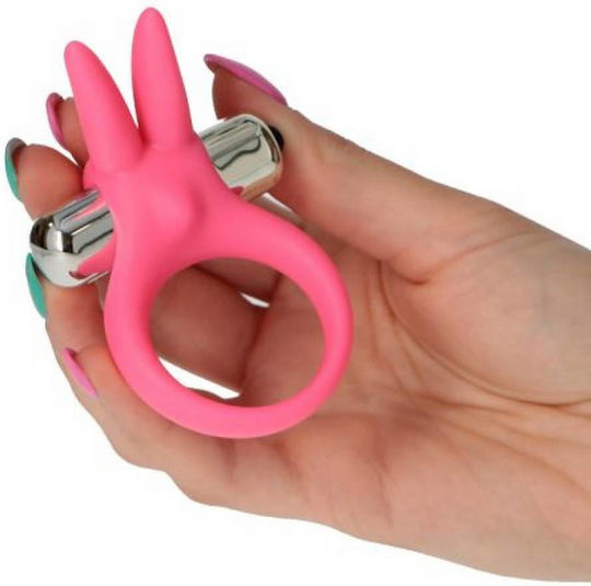 Toyz4lovers Timeless Stretchy Ring Vibrating Ring Cock Pink