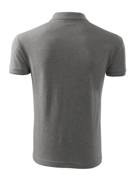 Malfini Men's Short Sleeve Promotional Blouse Gray