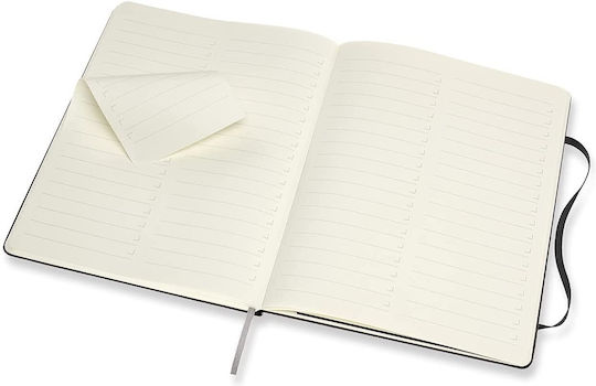 Moleskine PRO Notebook 192 Sheets with Blank Pages and Elastic Black