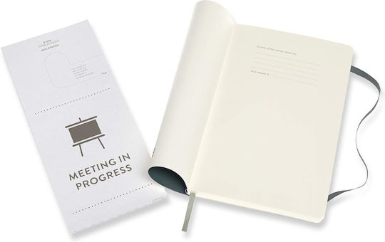 Moleskine PRO Notebook with Elastic Green