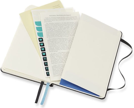 Moleskine Voyageur Traveller's City Notizbuch mit leeren Seiten und Gummiband Schwarz