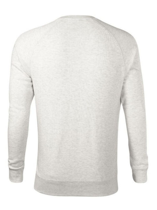 Malfini Merger Men's Long Sleeve Promotional Sweatshirt White