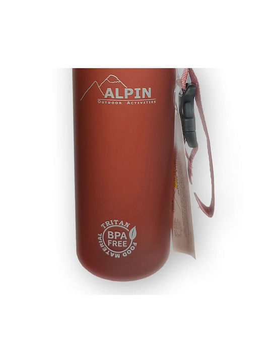 Alpin V2 Compact Tritan 21 1220RD Πλαστικό Παγούρι 500ml Κόκκινο