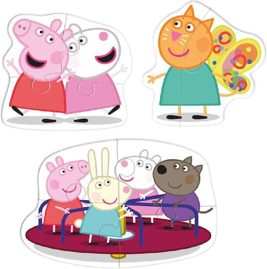 Kids Puzzle Peppa and Her Friends for 2++ Years 9pcs Dodo