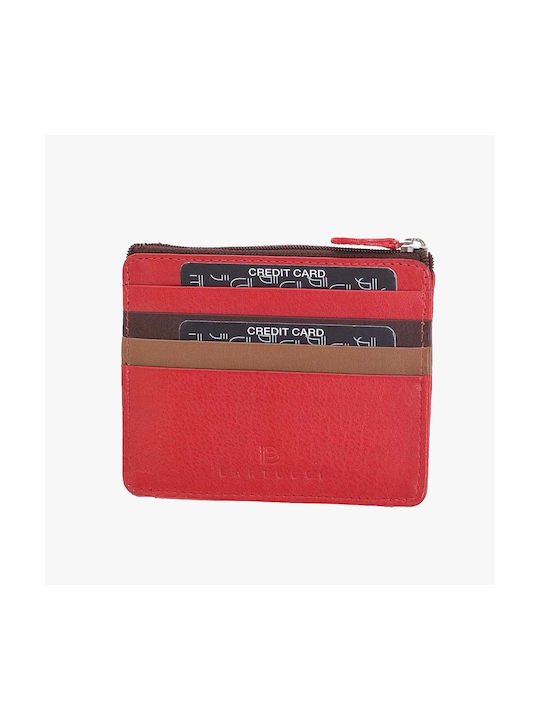 Bartuggi Men's Coin Wallet Red