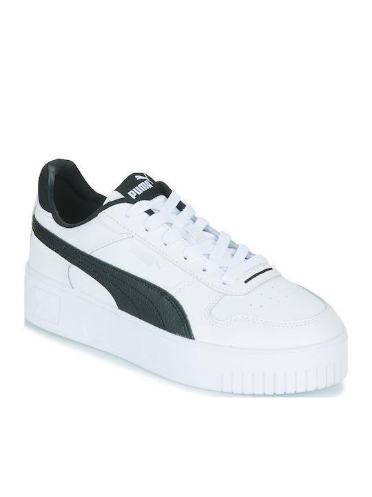 PUMA Carina Flatforms Sneakers Λευκό