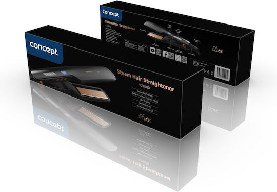 Concept VZ6010 Hair Straightener with Steam and Ceramic Plates 54W