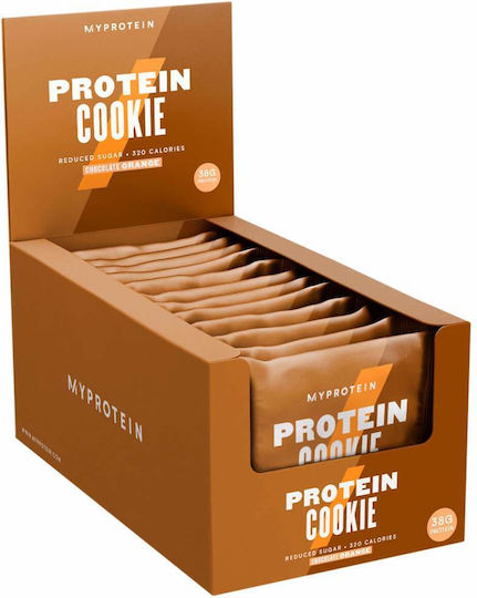Myprotein Μπισκότα Πρωτεΐνης Protein Cookie με Κομματάκια Chocolate 12τμχ 75gr