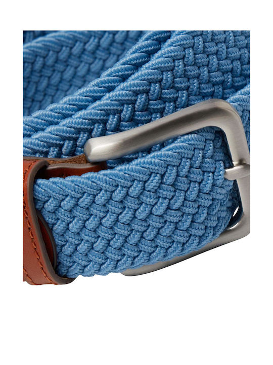 Jack & Jones Men's Knitted Belt Light Blue