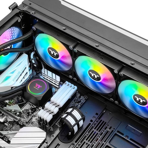 Thermaltake TH420 ARGB Sync Water Cooling AIO CPU With 3 Fans 140mm
