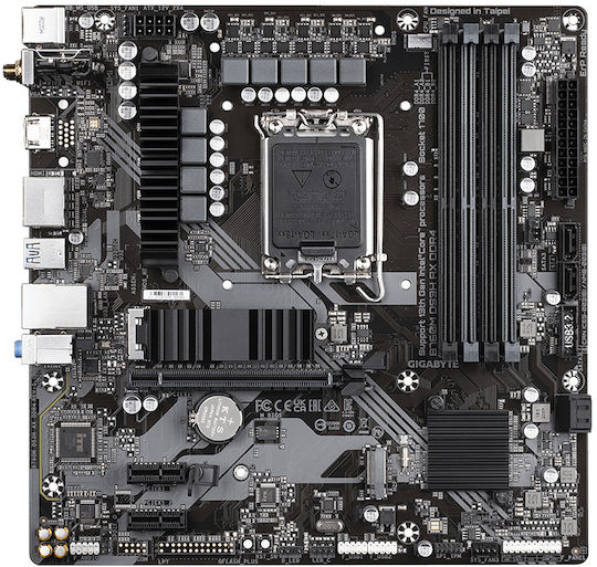 B760M DS3H AX DDR4 rev. 1.x Wi-Fi Motherboard Micro ATX with Intel 1700 Socket
