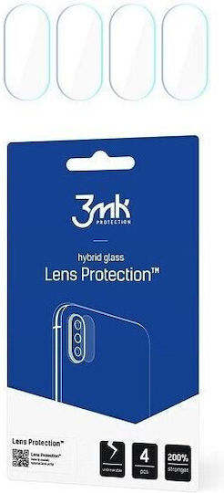 3MK Lens 4бр Протектор за камера Закалено стъкло Transparent за Galaxy M31s