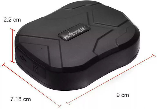 Tkstar GPS Tracker TK905B GSM / LBS για Φορτηγά / Αυτοκίνητα / Μηχανές Αδιάβροχο IP65