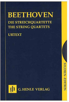 G. Henle Verlag Beethoven - The String Quartets Complete P/S pentru Instrumente cu coarde / Pian