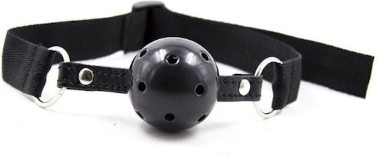 Dream Love Ohmama Fetish Ball Gag Nylon Strap Gag Black