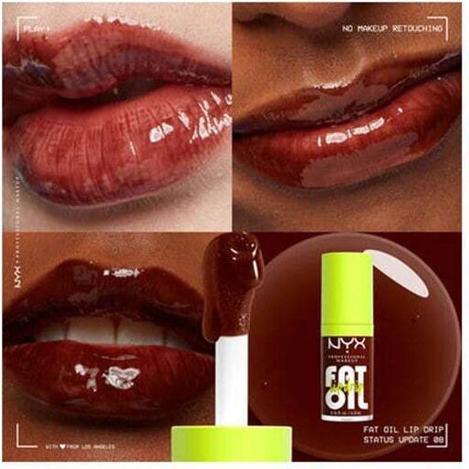 NYX Professional Makeup Fat Oil Lip Drip 08 Status Update 4.8ml