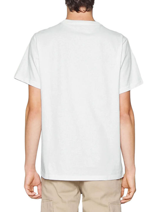 Converse STAR CHEVRON T-shirt Λευκό