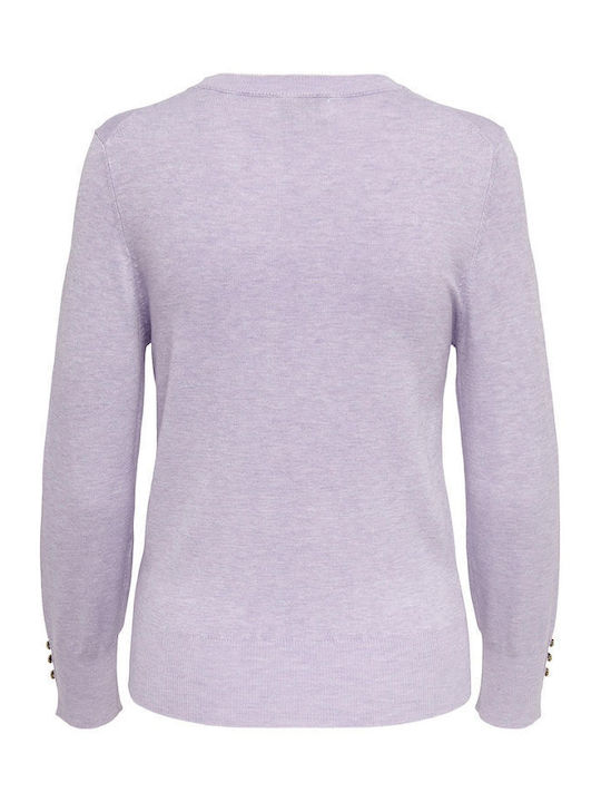 Only Winter Women's Blouse Long Sleeve Purple