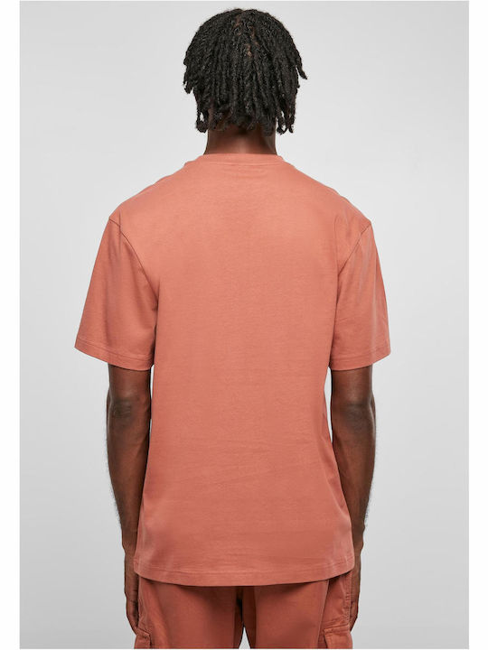 Urban Classics Men's Short Sleeve T-shirt Terracotta