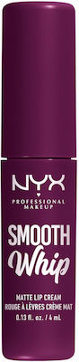 Nyx Professional Makeup Smooth Whip Matte Lip Cream Berry Bed Sheets 4ml