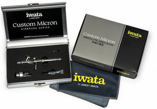 Anest Iwata Αερογράφος Custom Micron mit Behälter 7ml Μπεκ 0.18mm και 0.23mm