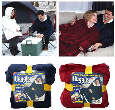 Huggle Plush Κουβέρτα με Μανίκια 70x90εκ. Black Huggle Plush Κουβέρτα με Μανίκια 70x90εκ. Black