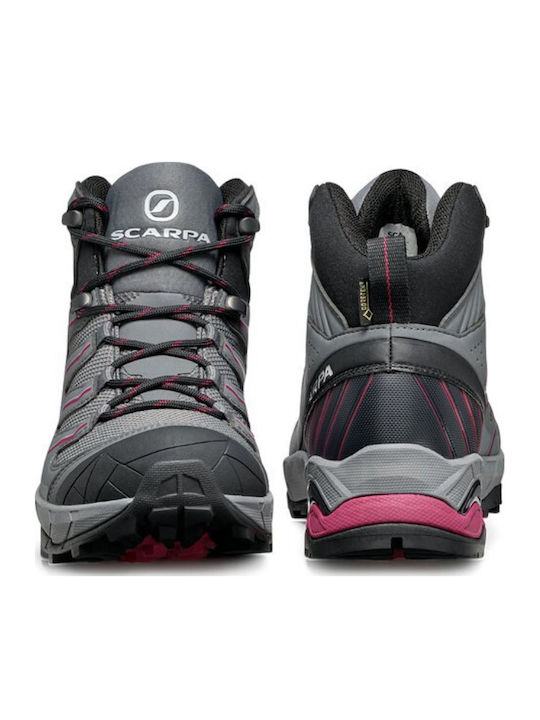 Scarpa Maverick Mid GTX Pentru Femei Încălțăminte De Drumeție Tip Botine Impermeabile Cu Membrana Gore-Tex Gri