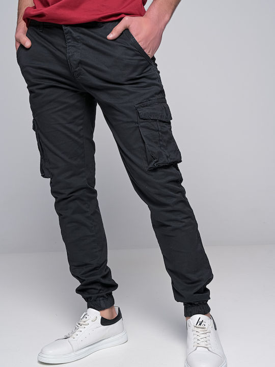 Beltipo Pantaloni pentru bărbați Cargo Negru
